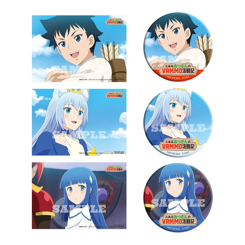 缶バッジ3個＆ブロマイド3枚セット